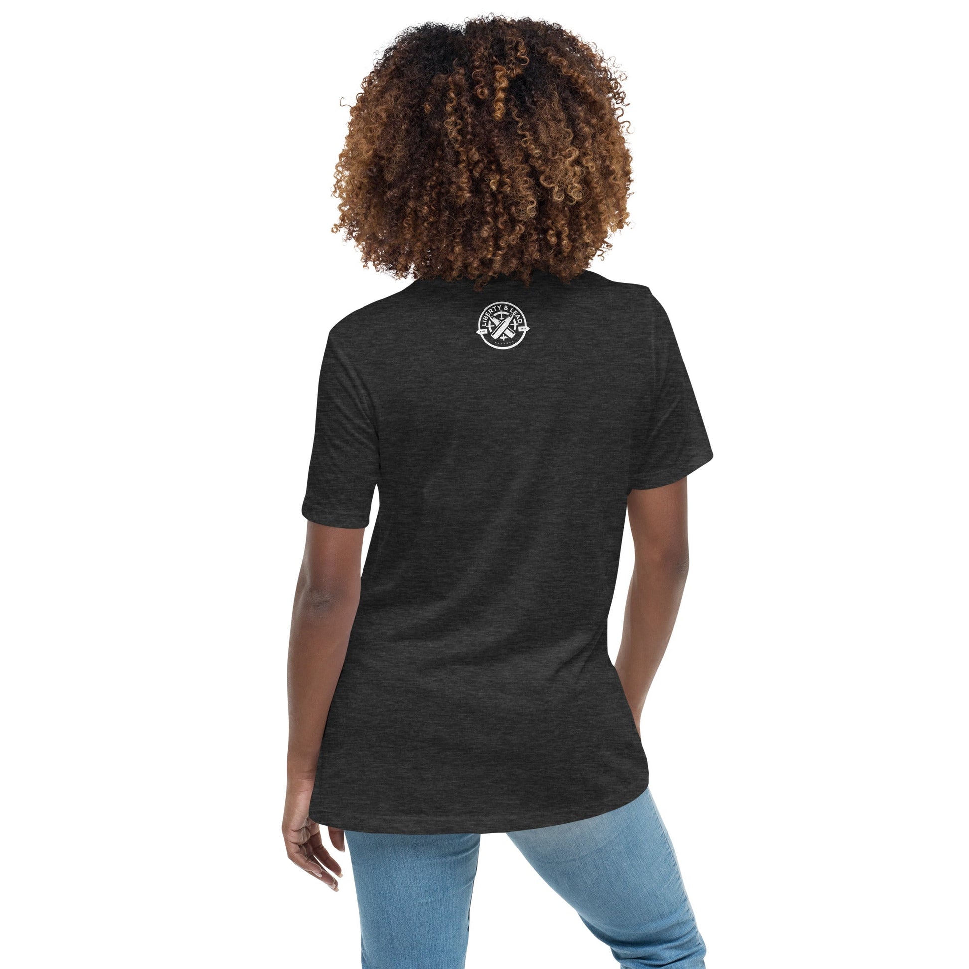 Liberty & Lead Apparel Keep Our Guns - Ladies Relaxed Tee