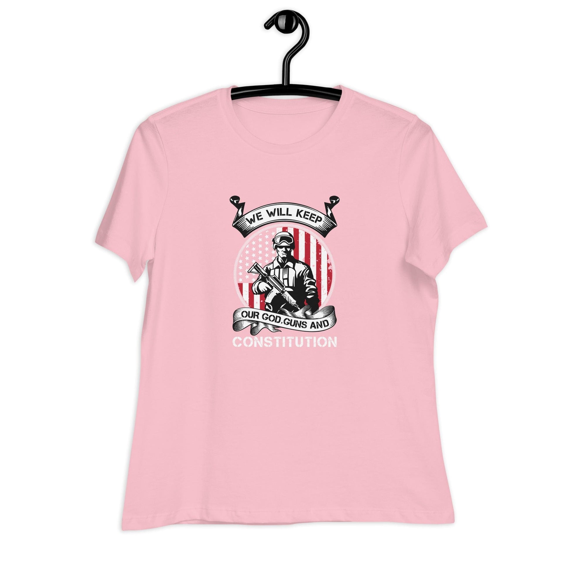 Liberty & Lead Apparel Keep Our Guns - Ladies Relaxed Tee