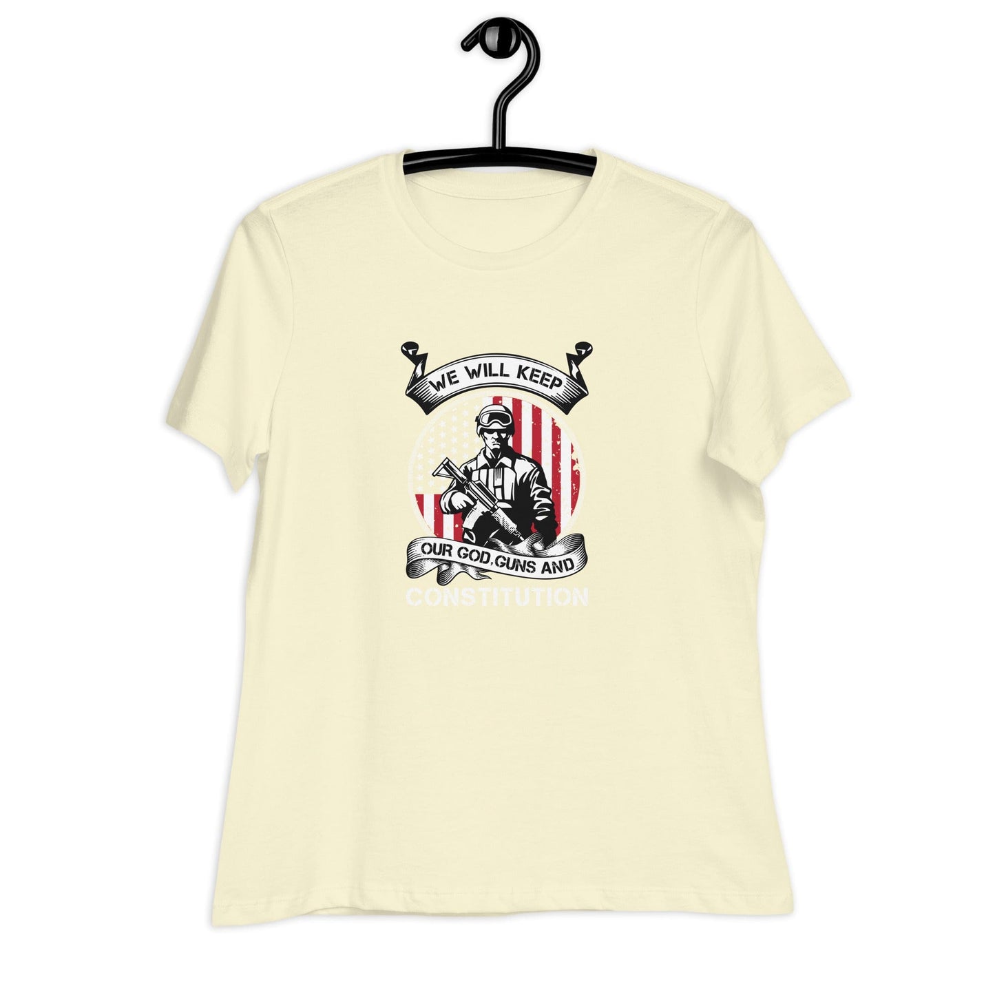 Liberty & Lead Apparel Keep Our Guns - Ladies Relaxed Tee