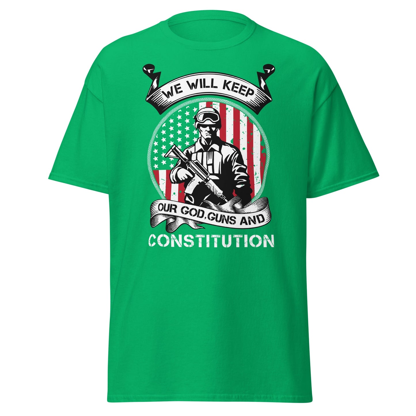 Liberty & Lead Apparel Irish Green / S Keep Our Guns - Men's Classic Tee