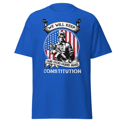 Liberty & Lead Apparel Royal / S Keep Our Guns - Men's Classic Tee