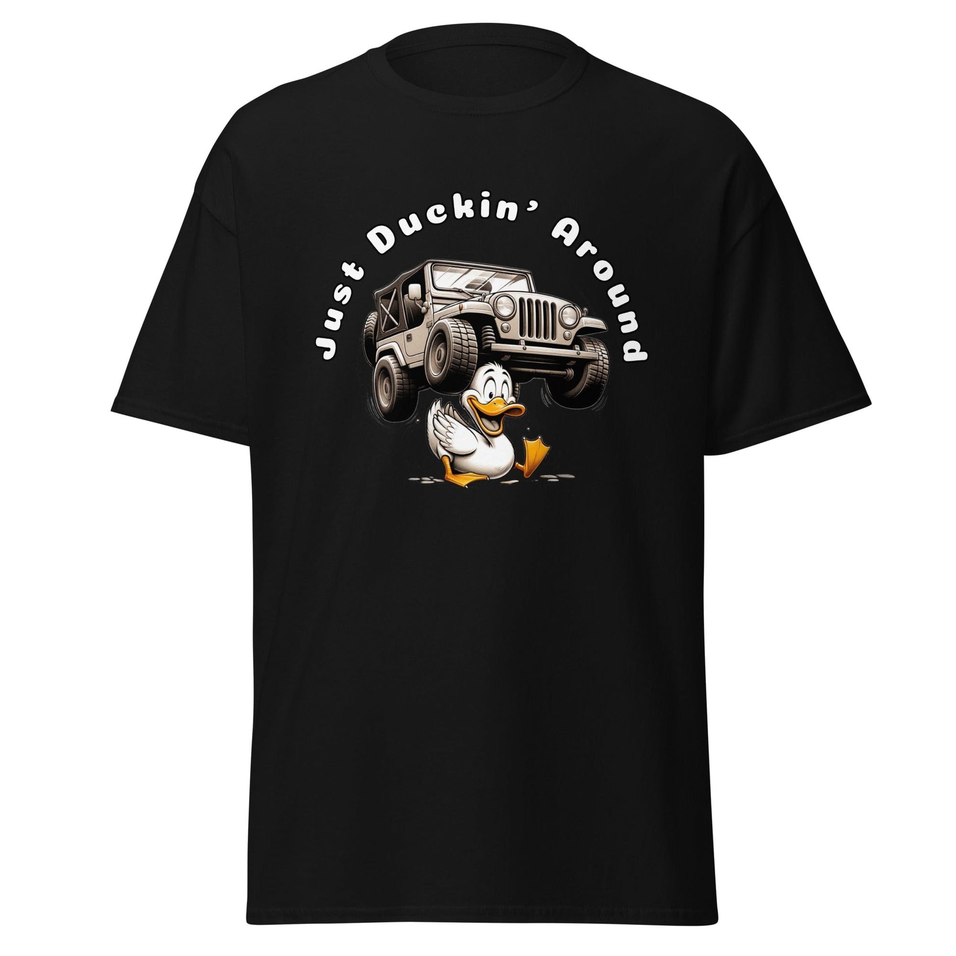 Liberty & Lead Apparel Black / S Liberty & Lead Apparel Just Duckin' Around Jeep Lovers Tee