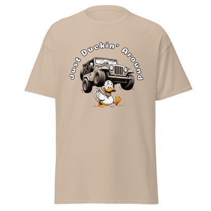 Liberty & Lead Apparel Sand / S Liberty & Lead Apparel Just Duckin' Around Jeep Lovers Tee