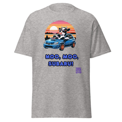 Liberty & Lead Apparel Apparel Sport Grey / S Liberty & Lead Apparel Moo Moo Subaru Lover Men's Classic Tee