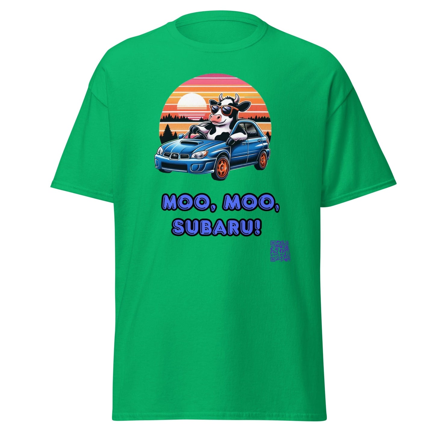 Liberty & Lead Apparel Apparel Irish Green / S Liberty & Lead Apparel Moo Moo Subaru Lovers Men's Classic Tee