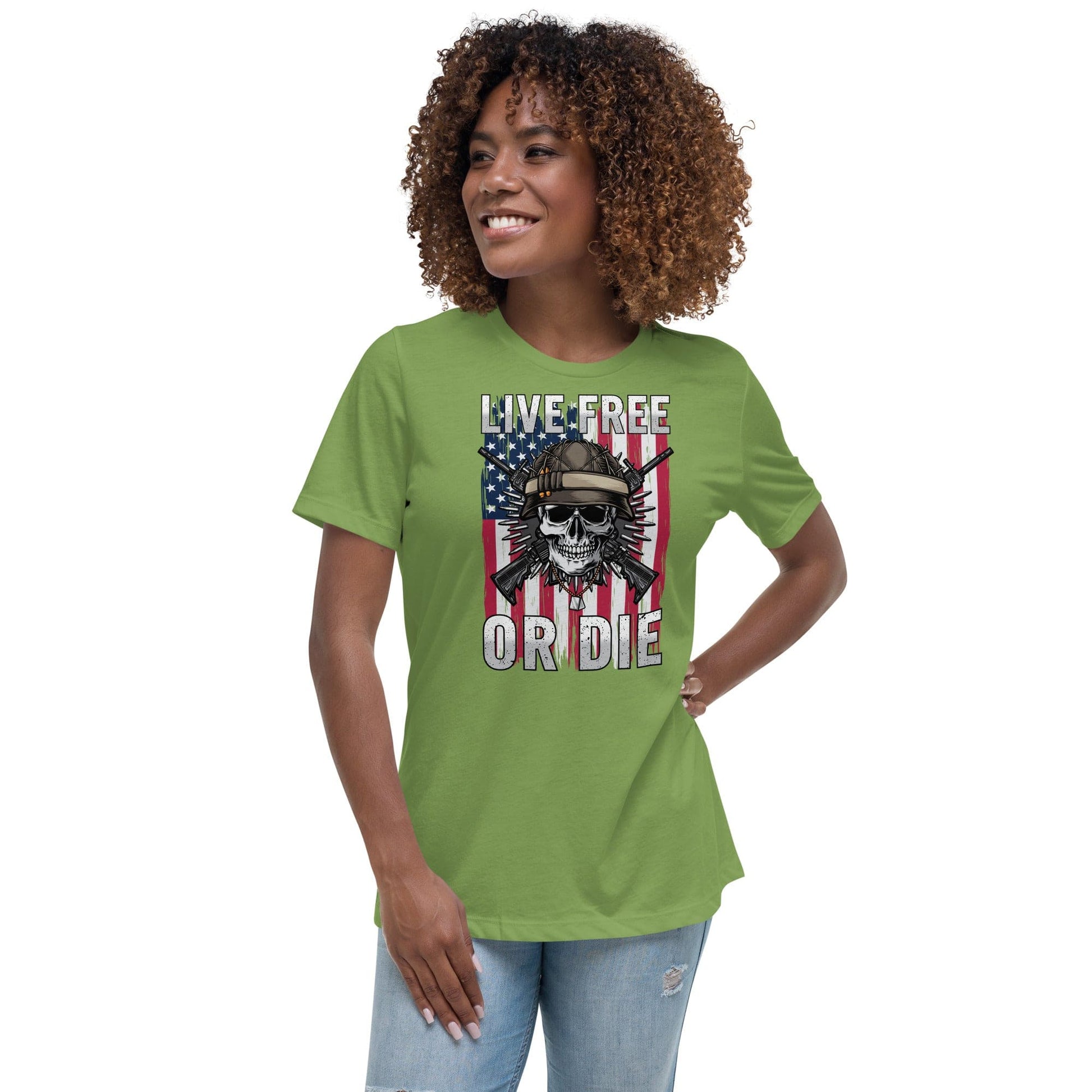 Liberty & Lead Apparel Live Free - Ladies Relaxed Tee