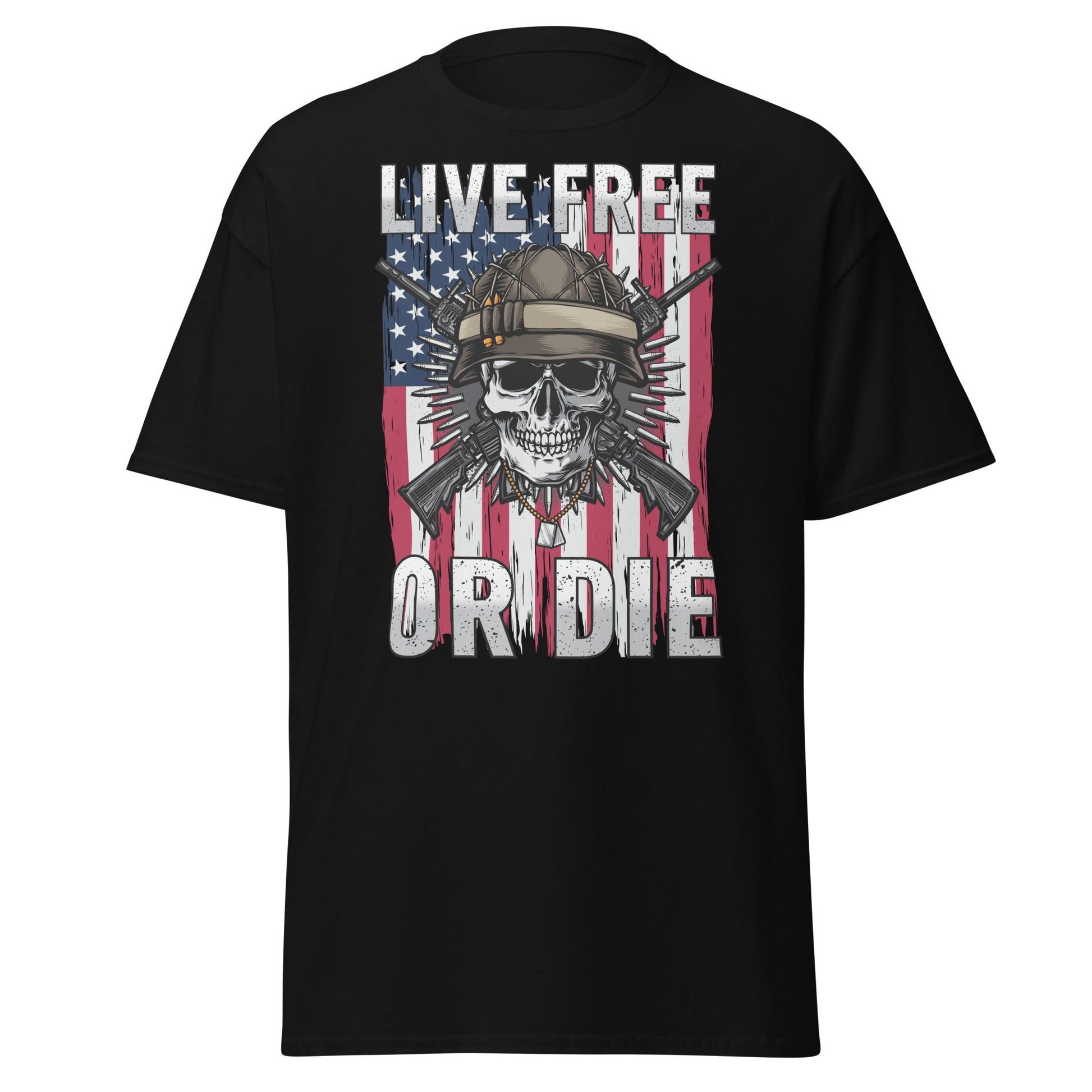 Liberty & Lead Apparel Black / S Live Free or Die - Men's Classic Tee