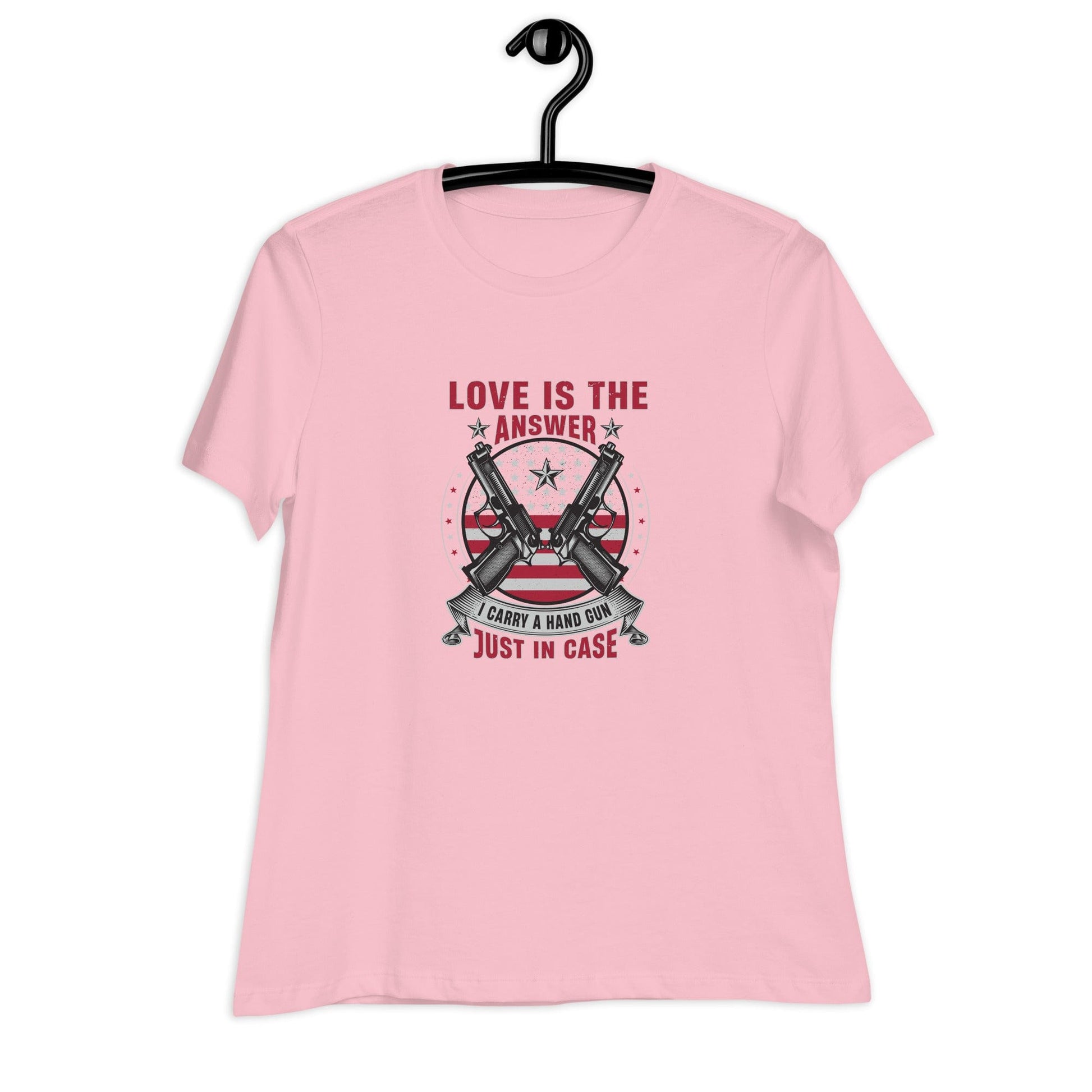 Liberty & Lead Apparel Love is The Answer - Ladies Relaxed Tee