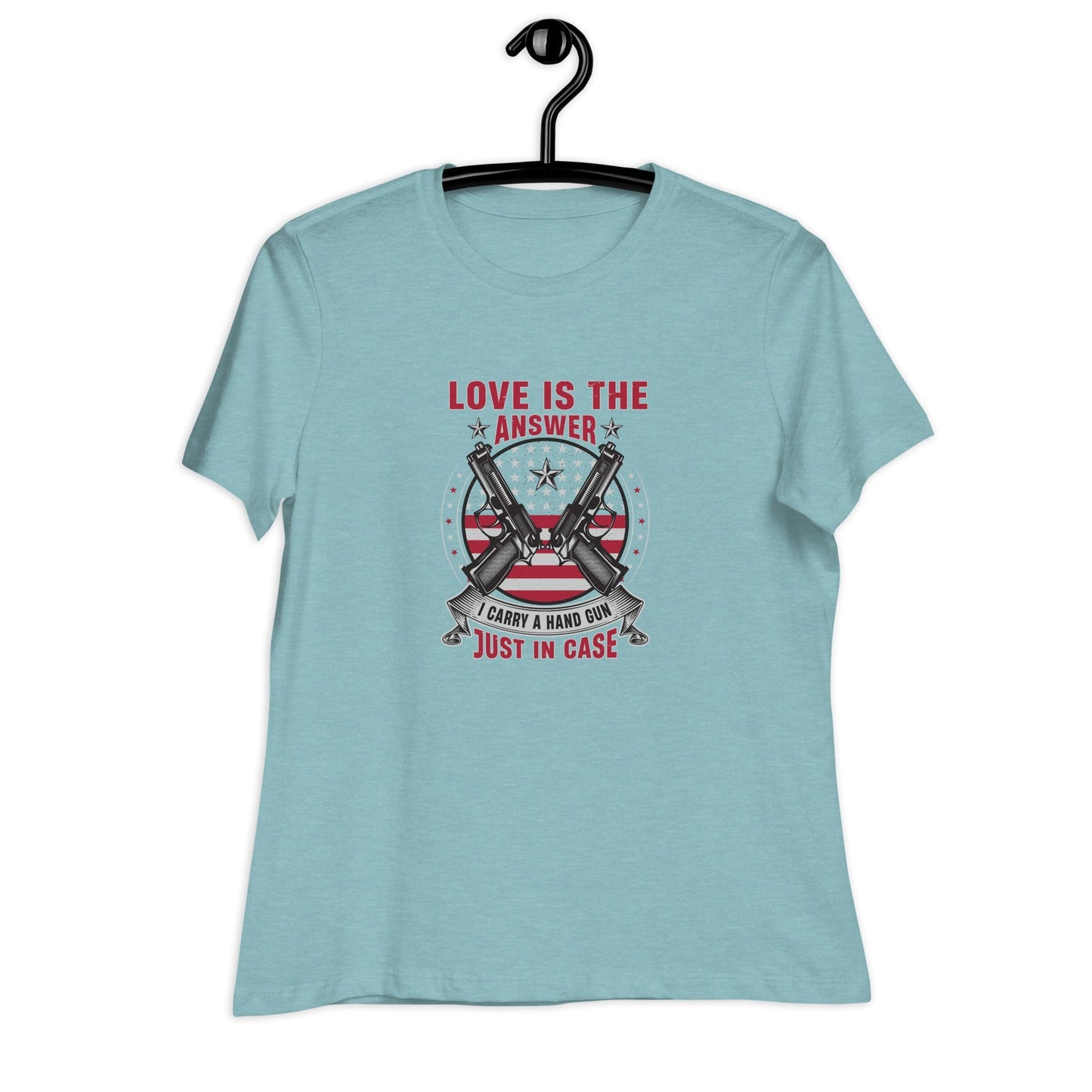 Liberty & Lead Apparel Love is The Answer - Ladies Relaxed Tee