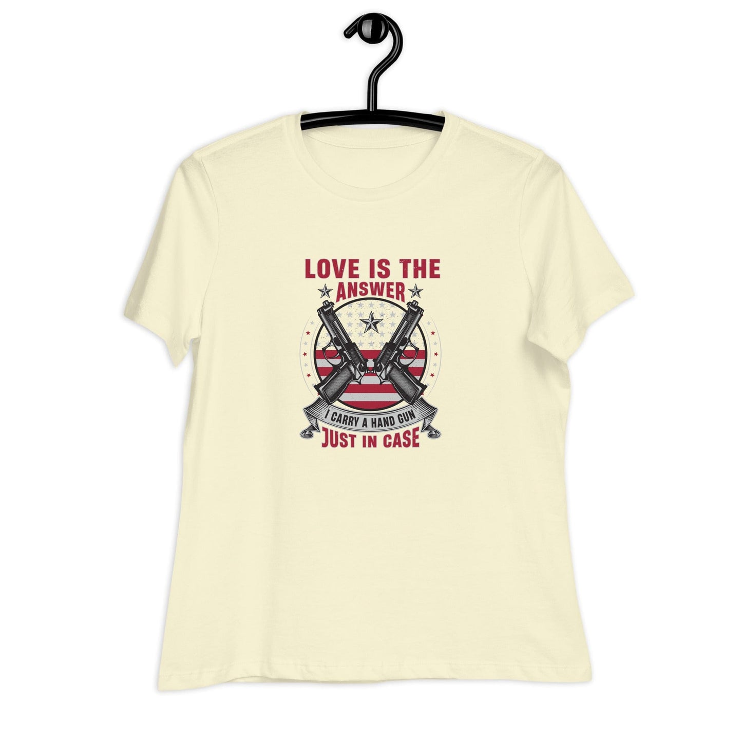 Liberty & Lead Apparel Love is The Answer - Ladies Relaxed Tee