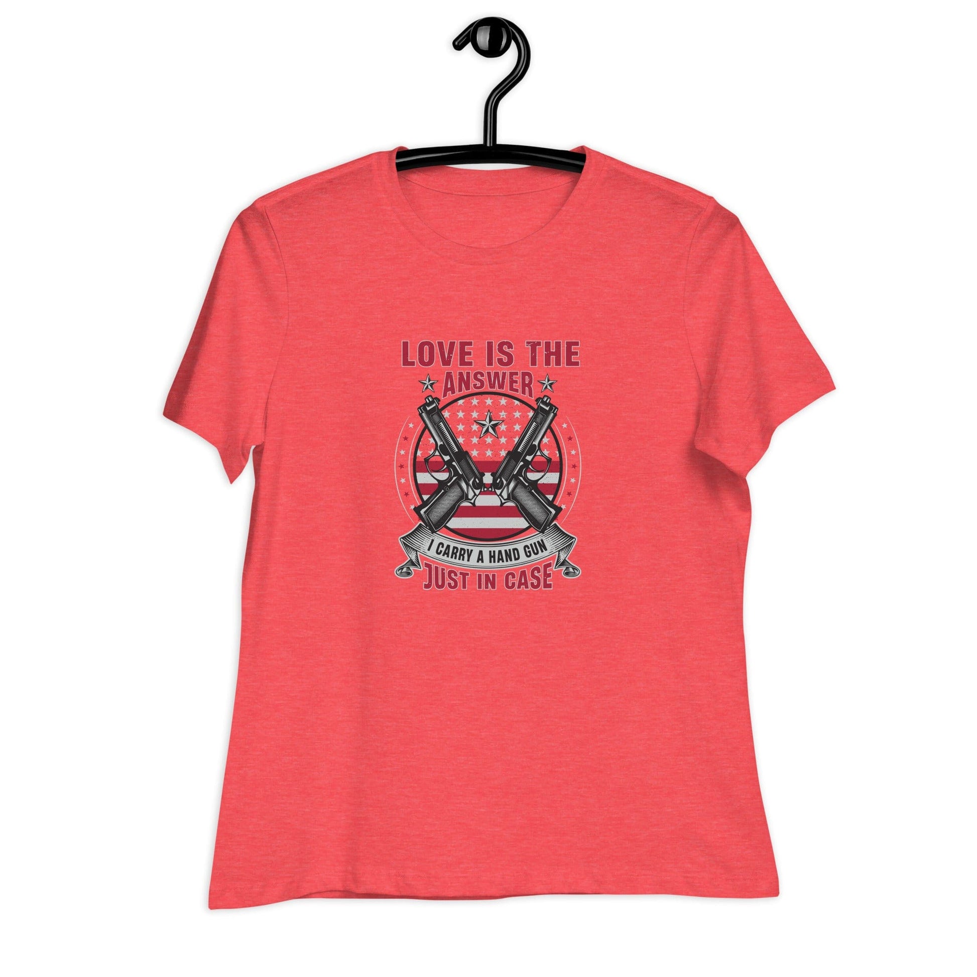 Liberty & Lead Apparel Love is The Answer - Ladies Relaxed Tee