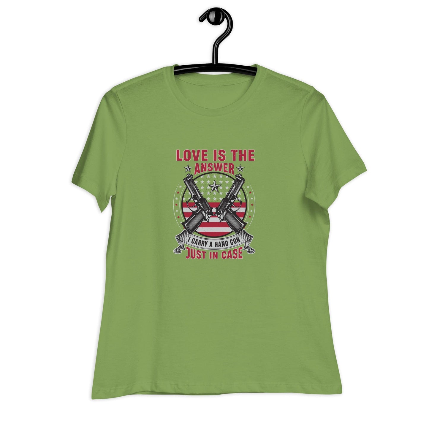 Liberty & Lead Apparel Love is The Answer - Ladies Relaxed Tee