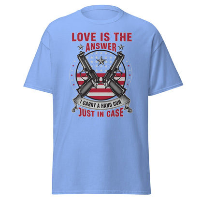 Liberty & Lead Apparel Love is the Answer - Men's Classic Tee