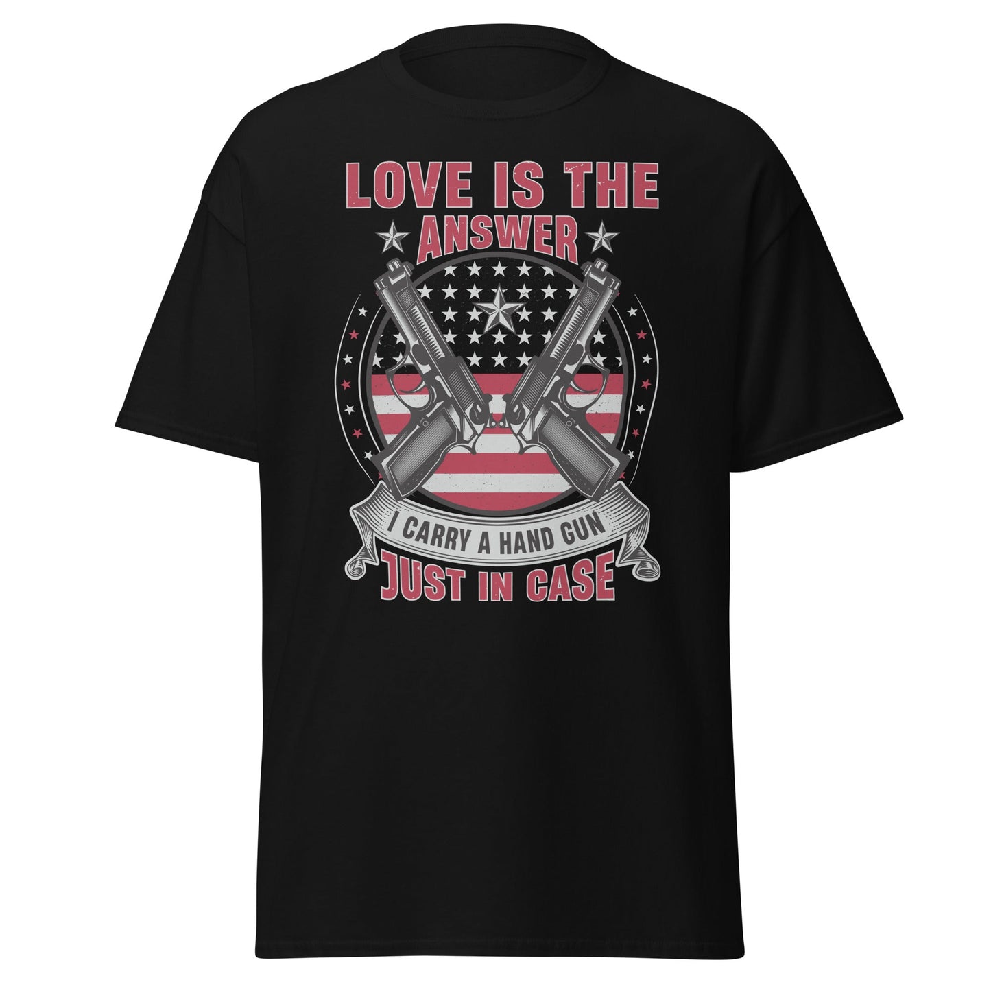 Liberty & Lead Apparel Black / S Love is the Answer - Men's Classic Tee