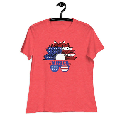 Liberty & Lead Apparel Merica - Ladies Relaxed Tee