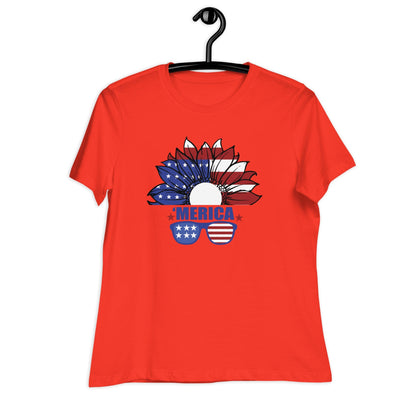 Liberty & Lead Apparel Merica - Ladies Relaxed Tee