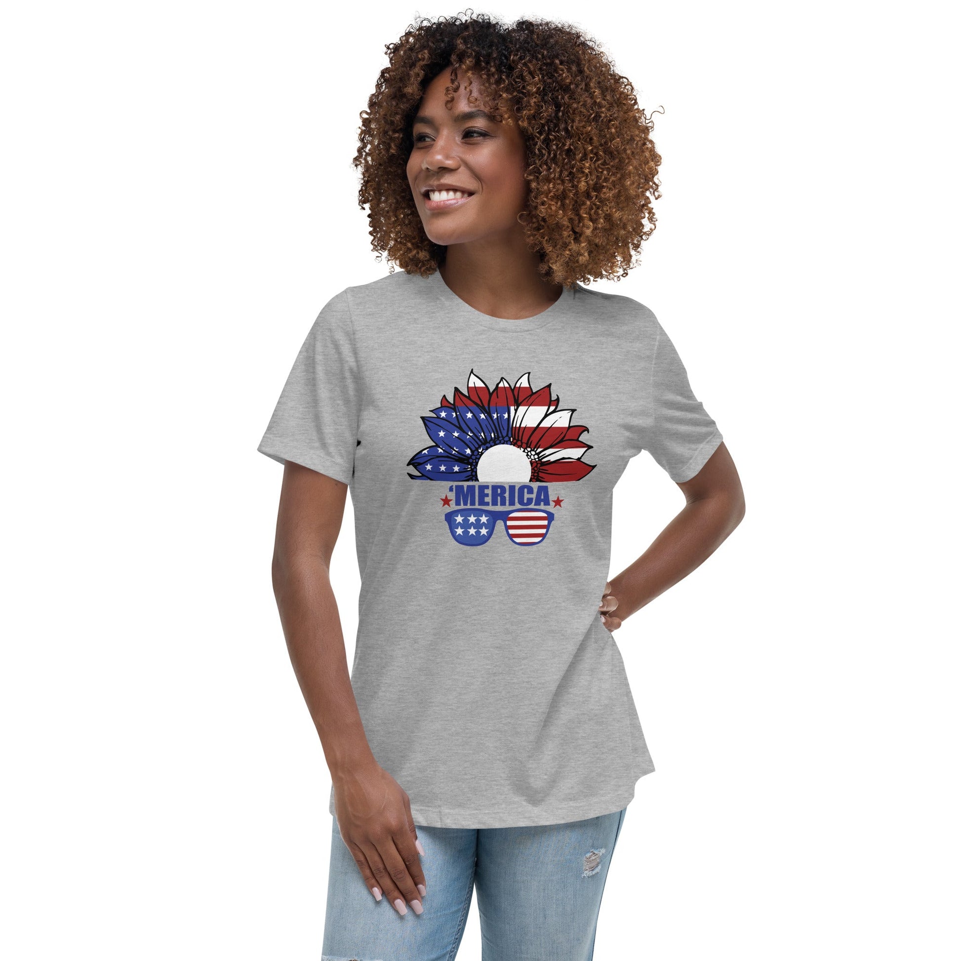 Liberty & Lead Apparel Athletic Heather / S Merica