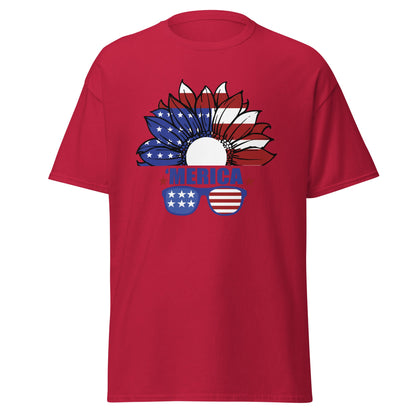 Liberty & Lead Apparel Cardinal / S Merica - Men's Classic Tee