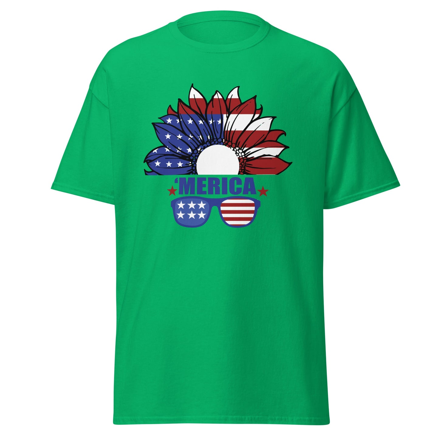 Liberty & Lead Apparel Irish Green / S Merica - Men's Classic Tee