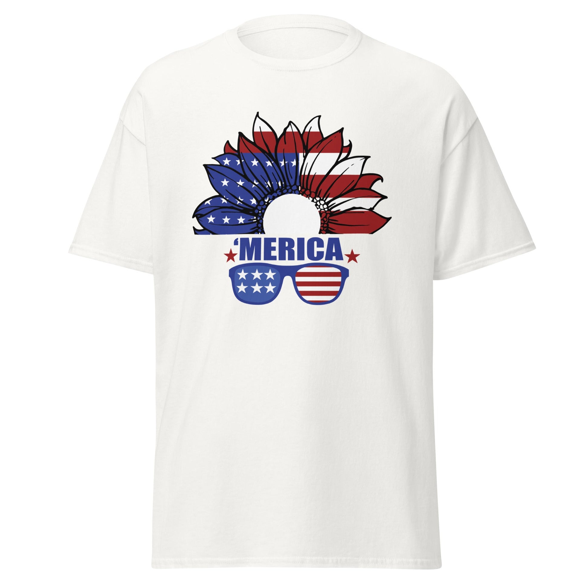 Liberty & Lead Apparel White / S Merica - Men's Classic Tee