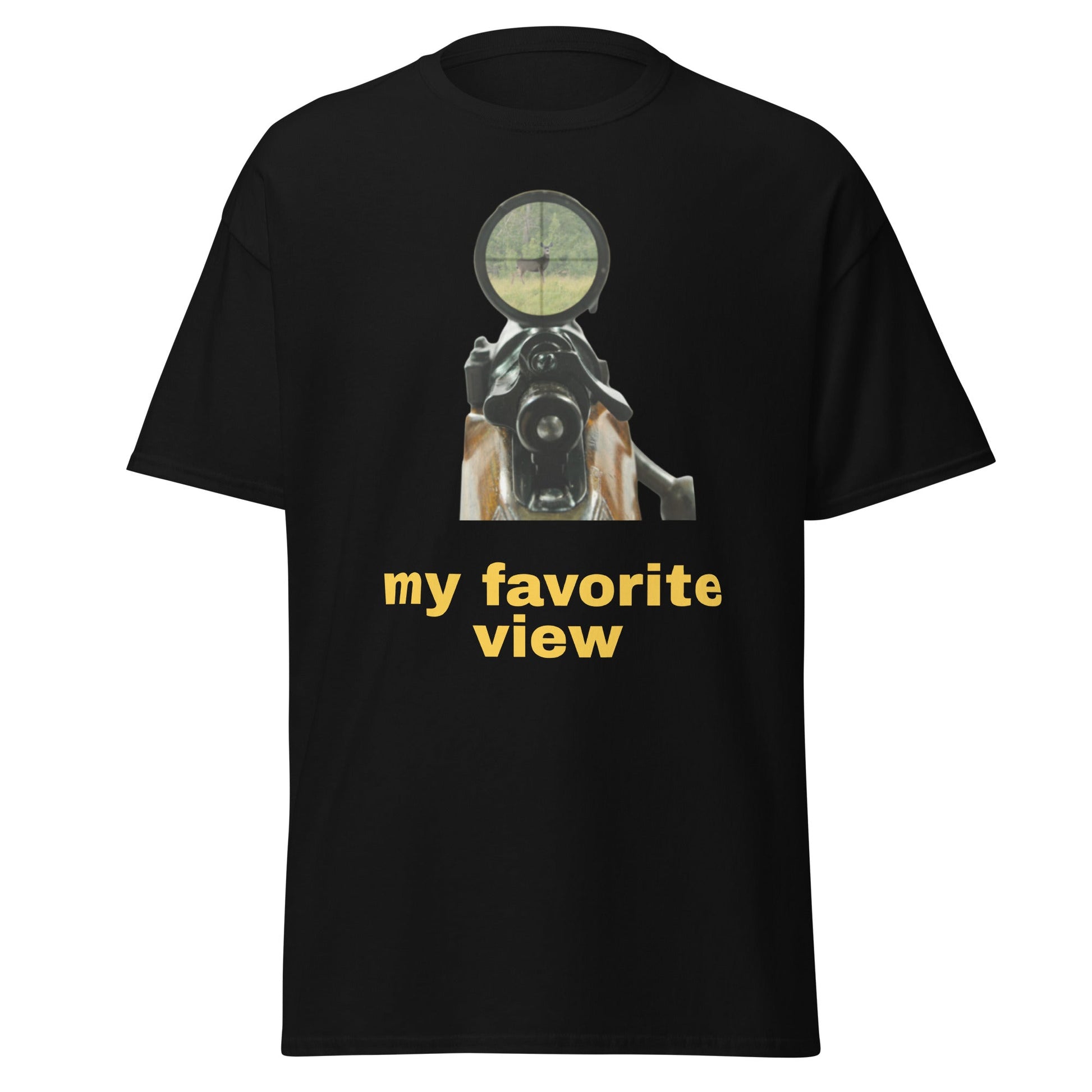 Liberty & Lead Apparel Black / S My Favorite View - Men's Classic Tee