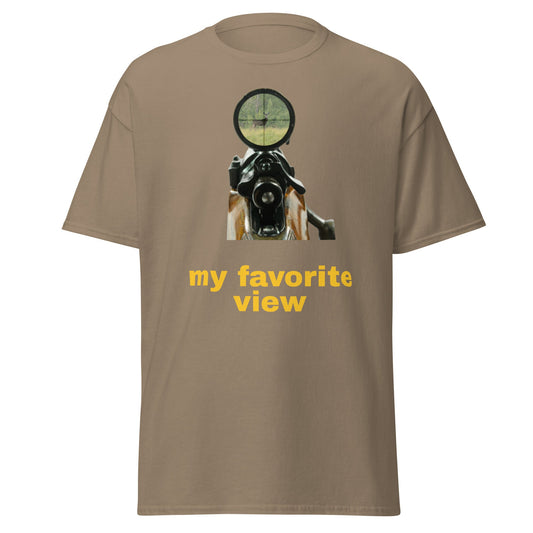 Liberty & Lead Apparel Brown Savana / S My Favorite View - Men's Classic Tee