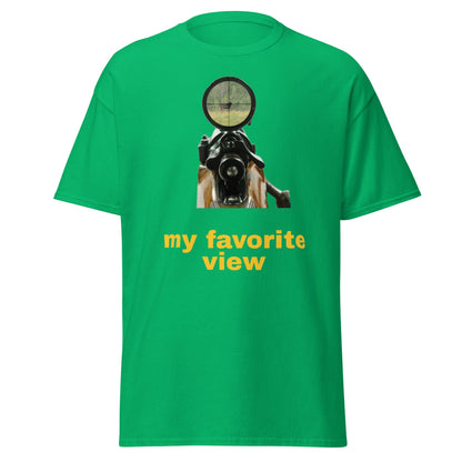 Liberty & Lead Apparel Irish Green / S My Favorite View - Men's Classic Tee