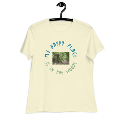 Liberty & Lead Apparel My Happy Place - Ladies Relaxed Tee