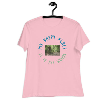 Liberty & Lead Apparel My Happy Place - Ladies Relaxed Tee