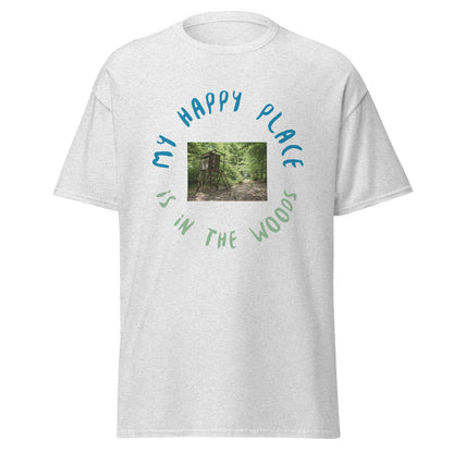 Liberty & Lead Apparel Ash / S My Happy Place - Men's Classic Tee