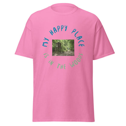 Liberty & Lead Apparel Azalea / S My Happy Place - Men's Classic Tee