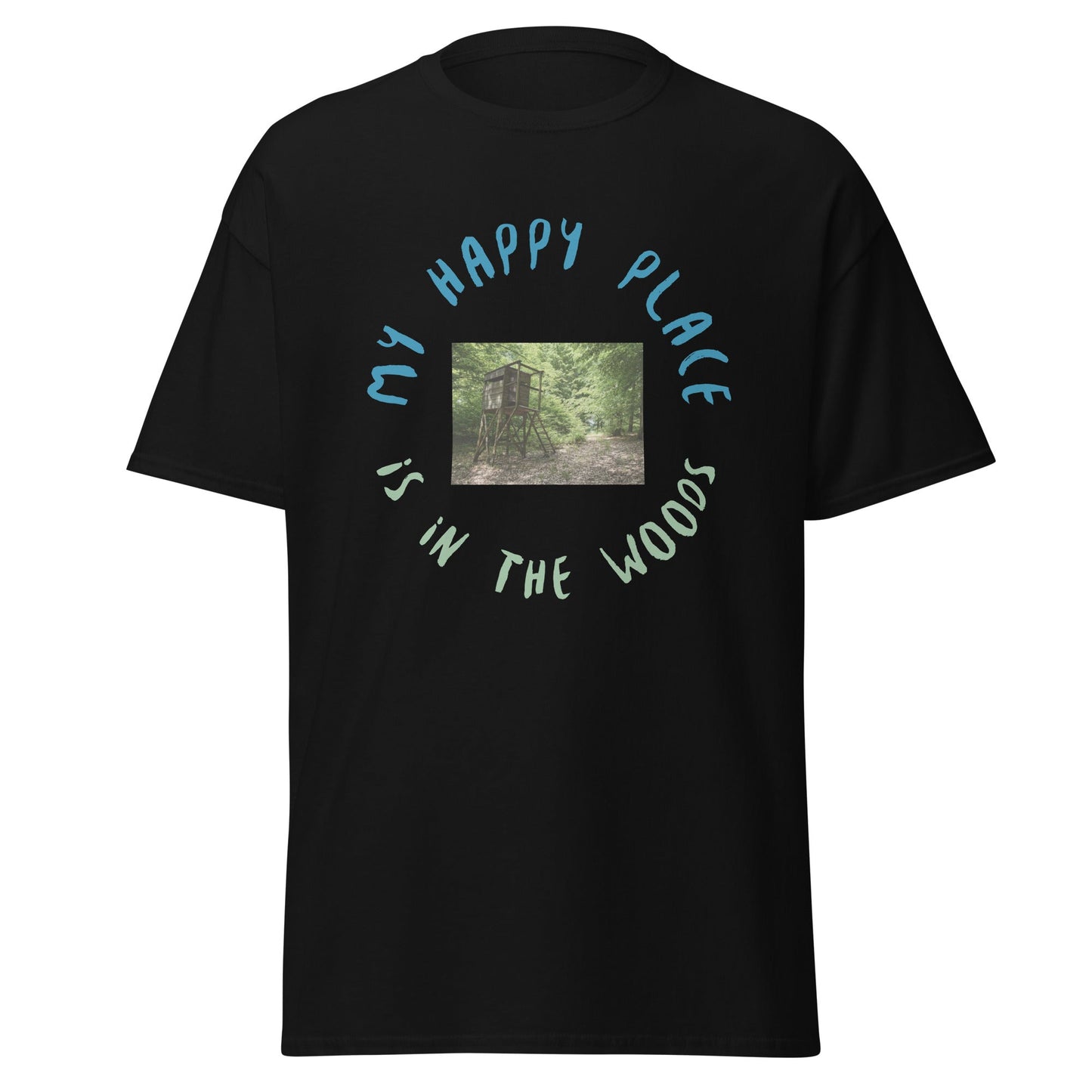 Liberty & Lead Apparel Black / S My Happy Place - Men's Classic Tee