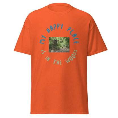 Liberty & Lead Apparel Orange / S My Happy Place - Men's Classic Tee