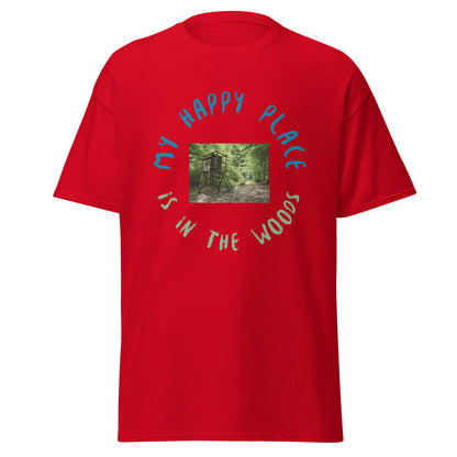 Liberty & Lead Apparel Red / S My Happy Place - Men's Classic Tee