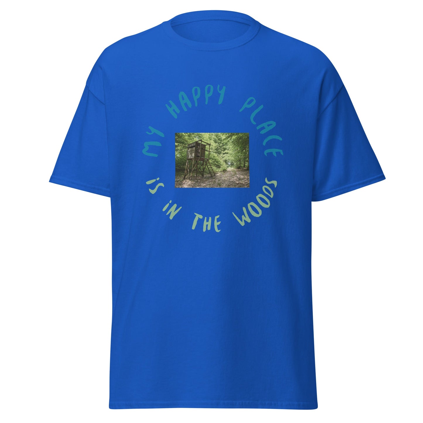 Liberty & Lead Apparel Royal / S My Happy Place - Men's Classic Tee