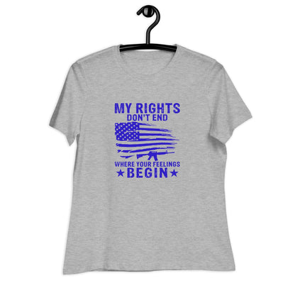 Liberty & Lead Apparel My Rights 2 - Ladies Relaxed Tee