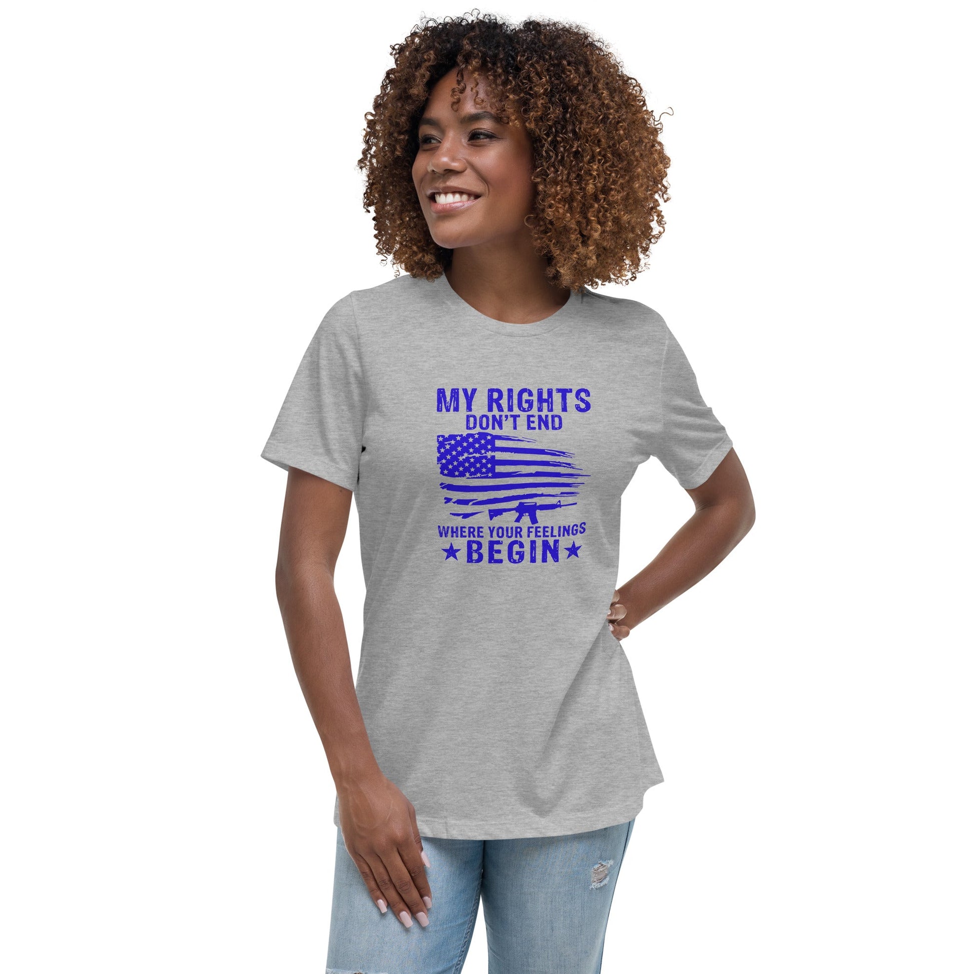 Liberty & Lead Apparel Athletic Heather / S My Rights 2