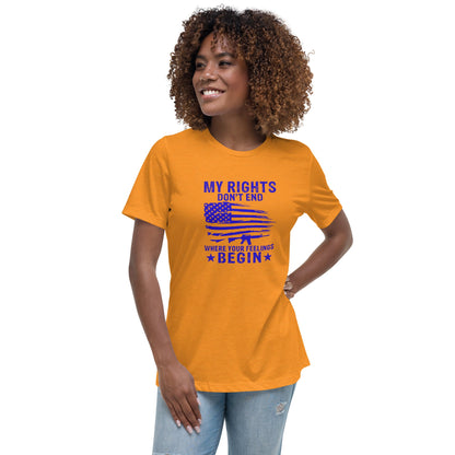 Liberty & Lead Apparel Heather Marmalade / S My Rights 2