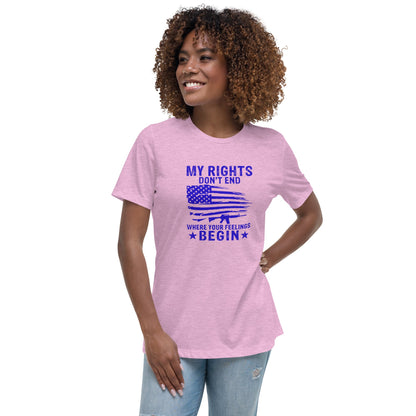 Liberty & Lead Apparel Heather Prism Lilac / S My Rights 2