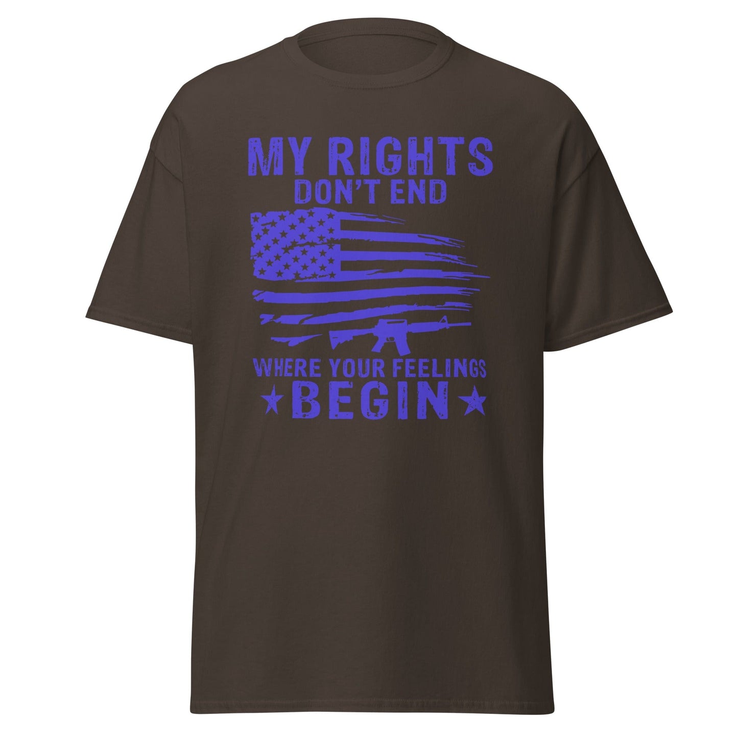 Liberty & Lead Apparel Dark Chocolate / S My Rights 2 - Men's Classic Tee