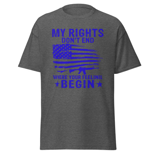 Liberty & Lead Apparel Dark Heather / S My Rights 2 - Men's Classic Tee