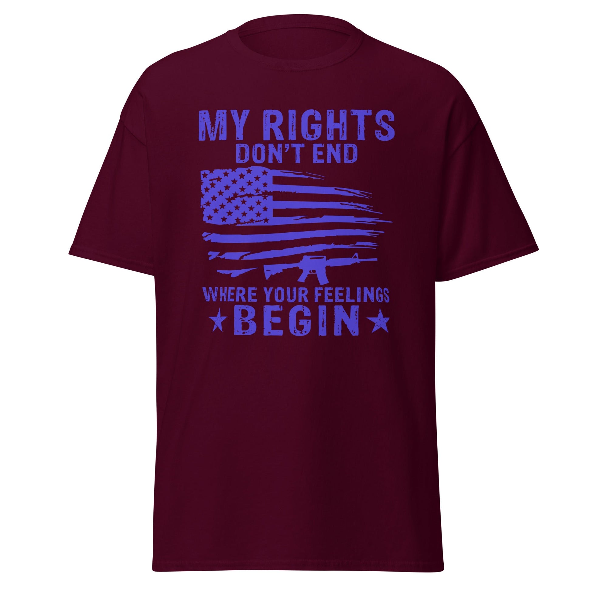 Liberty & Lead Apparel Maroon / S My Rights 2 - Men's Classic Tee