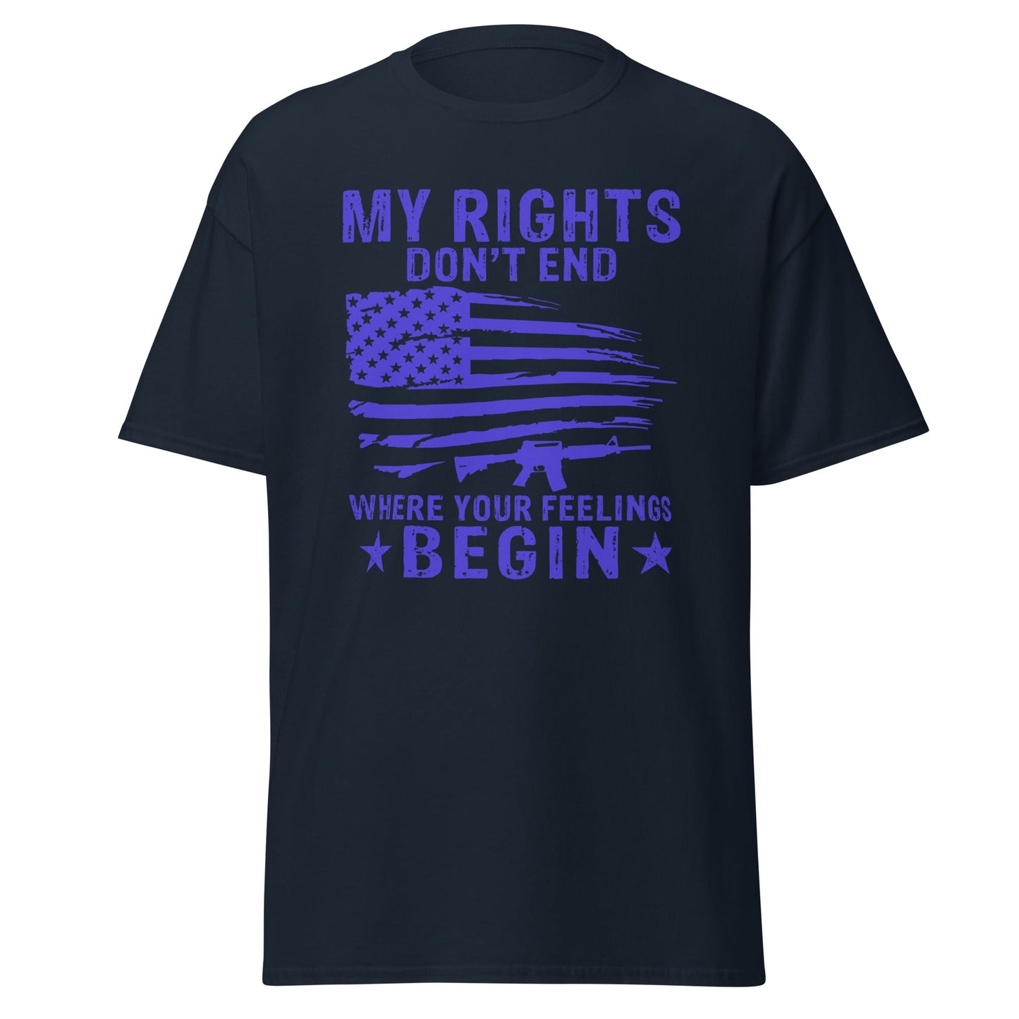 Liberty & Lead Apparel Navy / S My Rights 2 - Men's Classic Tee