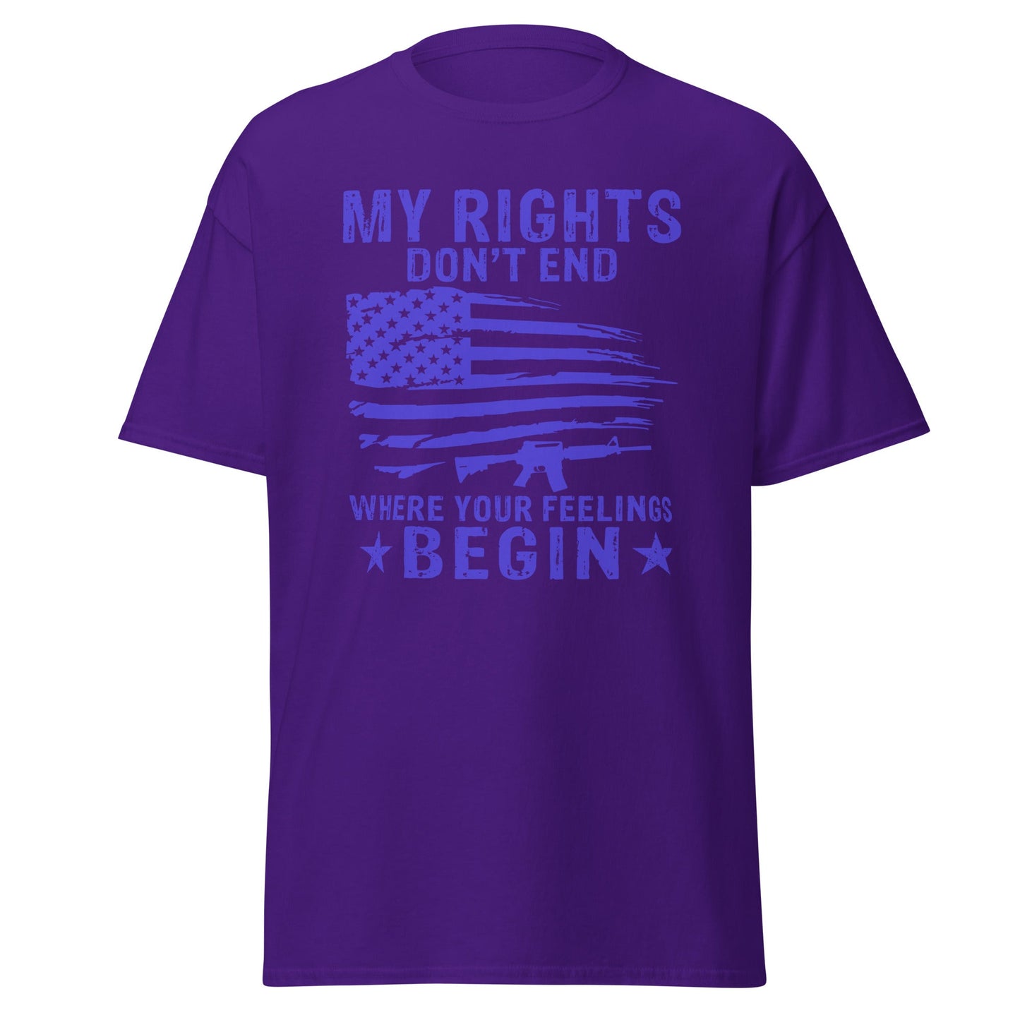 Liberty & Lead Apparel Purple / S My Rights 2 - Men's Classic Tee