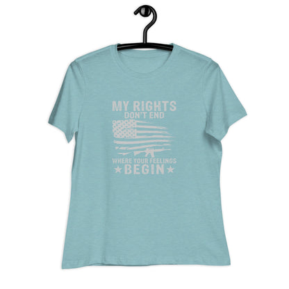 Liberty & Lead Apparel My Rights - Ladies Relaxed Tee