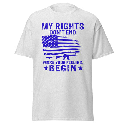 Liberty & Lead Apparel Ash / S My Rights - Men's Classic Tee