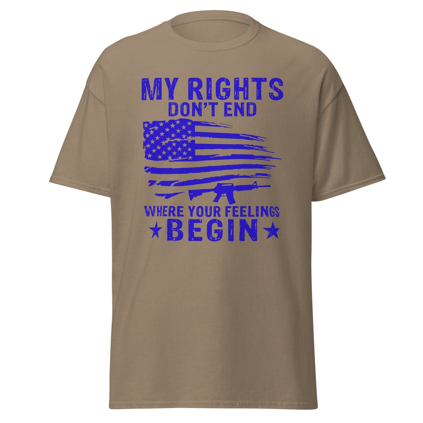 Liberty & Lead Apparel Brown Savana / S My Rights - Men's Classic Tee