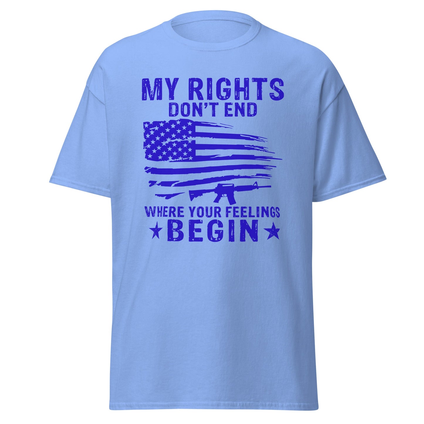 Liberty & Lead Apparel Carolina Blue / S My Rights - Men's Classic Tee