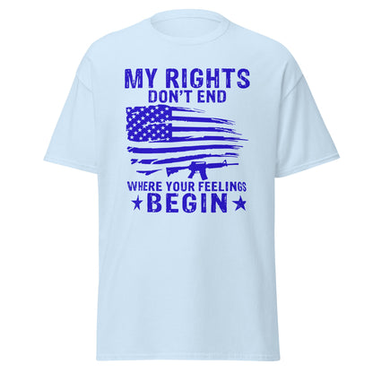 Liberty & Lead Apparel Light Blue / S My Rights - Men's Classic Tee