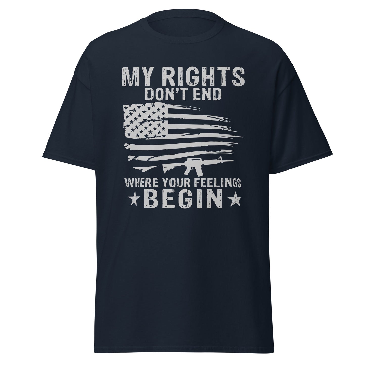 Liberty & Lead Apparel Navy / S My Rights - Men's Classic Tee